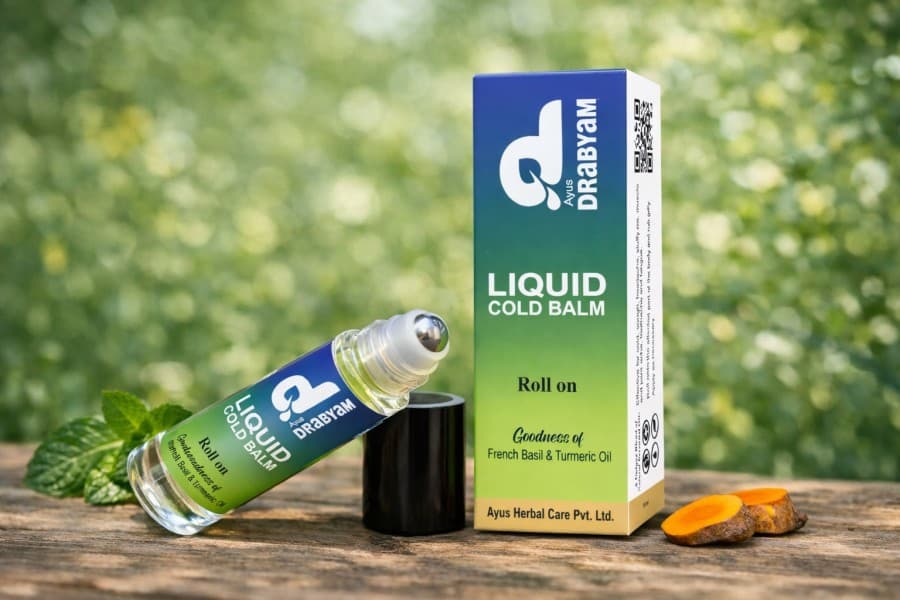 Drabyam Liquid Cold Balm Roll-On – 10ml thumbnail 2