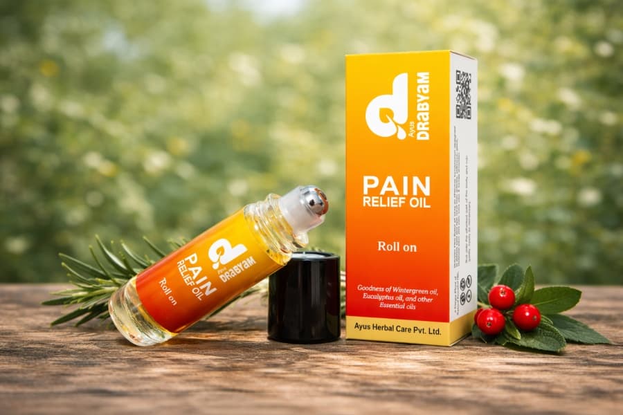 Drabyam Pain Relief Oil Roll-On 10ml thumbnail 2