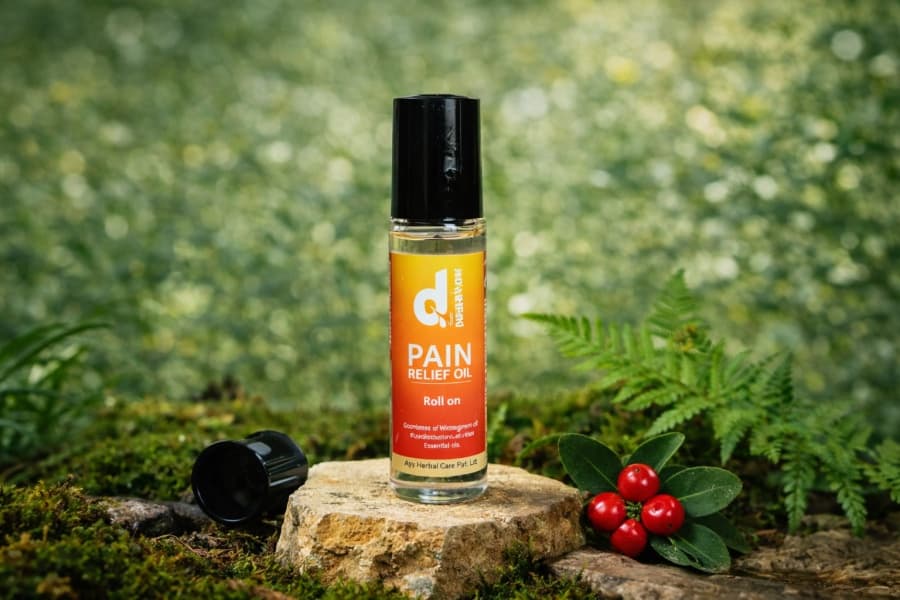 Drabyam Pain Relief Oil Roll-On 10ml thumbnail 3
