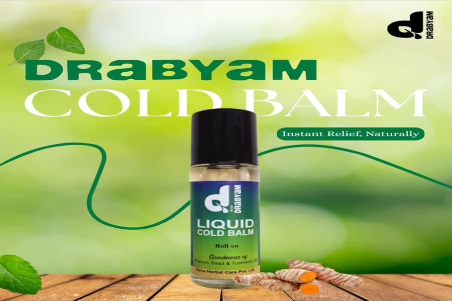 Drabyam Liquid Cold Balm Roll-On – 10ml thumbnail 4